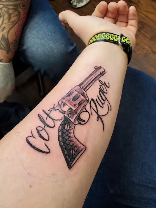 Railroad City Tattoo 8