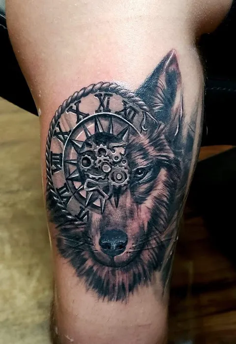 Minerva's Quill Tattoo 8