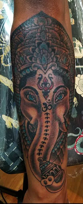 Wave n' Pave Tattoo 6