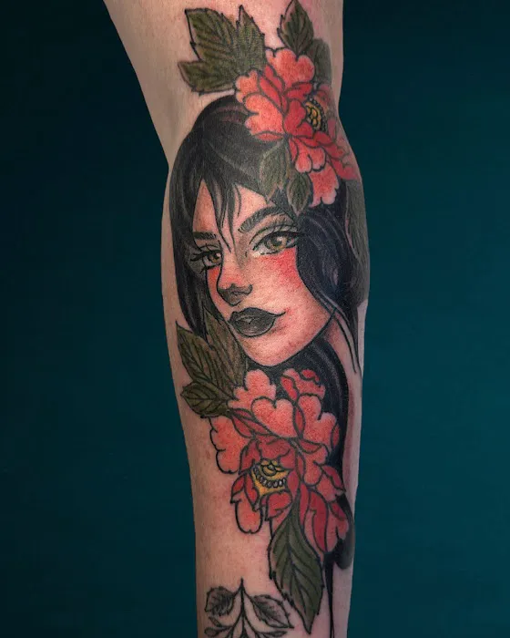 Golden Hearts Tattoo 5