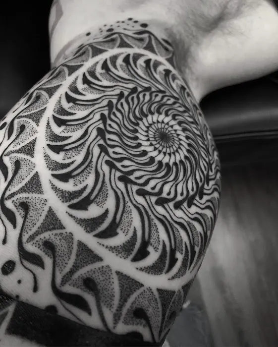 Electric Wave Tattoo 8