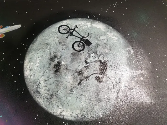 Burning Moon Tattoo 2