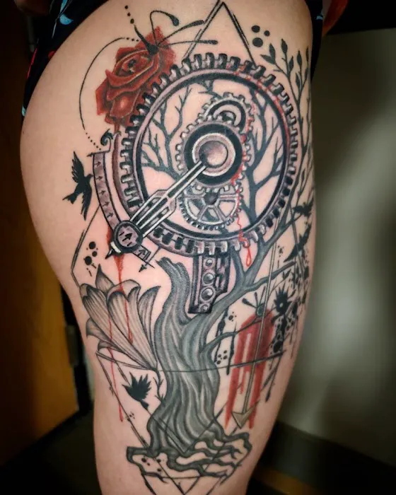 Fine Line Ink Tattoo 1