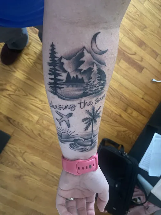Cosmic Sea Tattoo 1