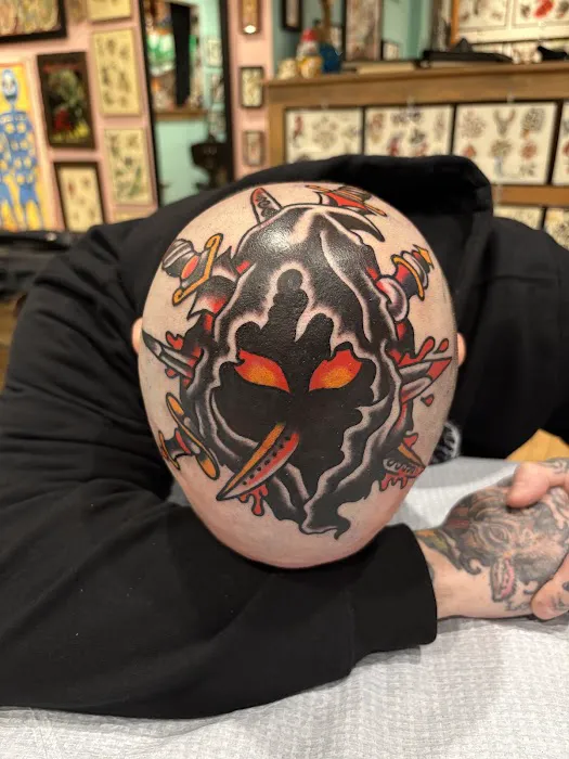 Gold Star Tattoo 1