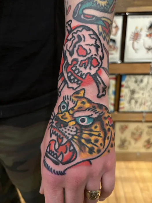 Gold Star Tattoo 3