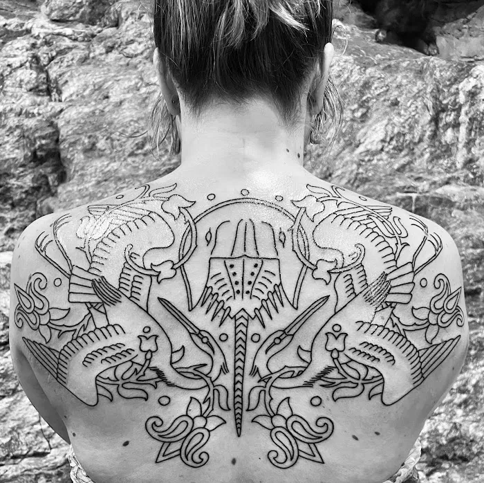 Gold Star Tattoo 0