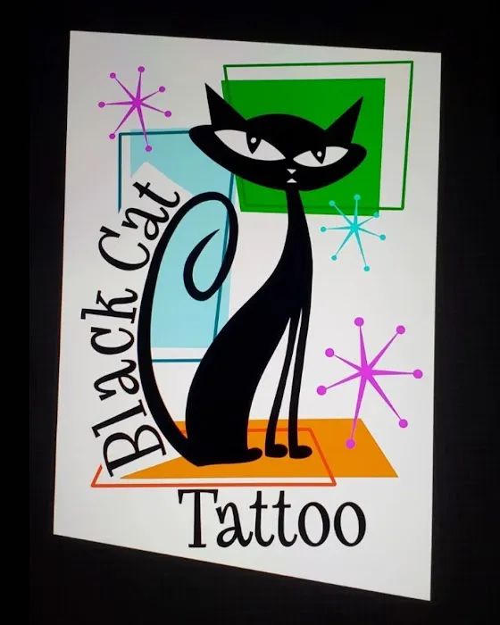 Black Cat Tattoo 4