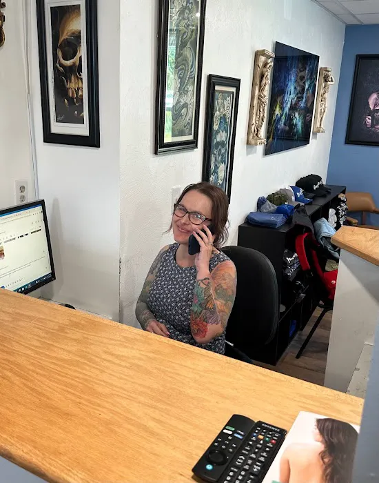 Black Armor Tattoo 8