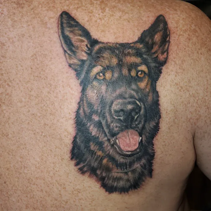 Black Armor Tattoo 3