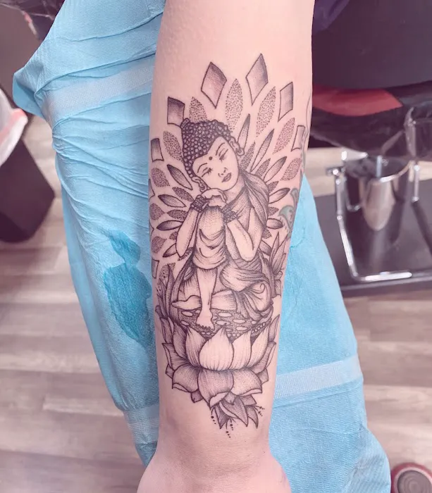 Saged Crystal Tattoo 7