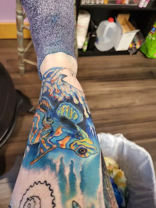 Golden Gaia Tattoo 3