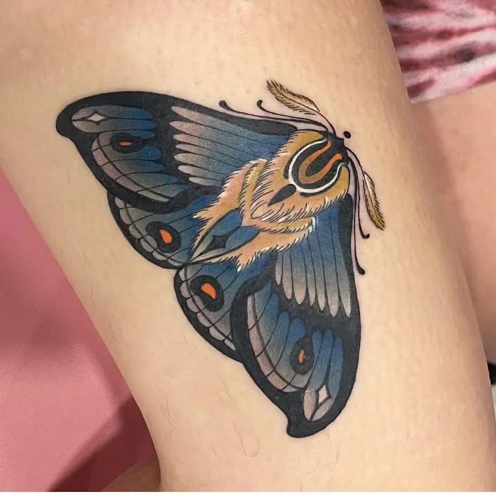Blue Heron Tattoo 3