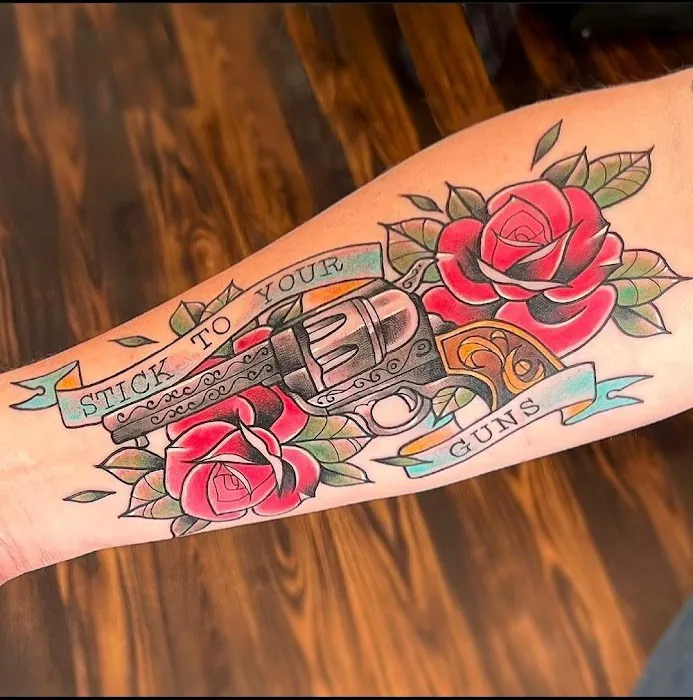Blue Heron Tattoo 2