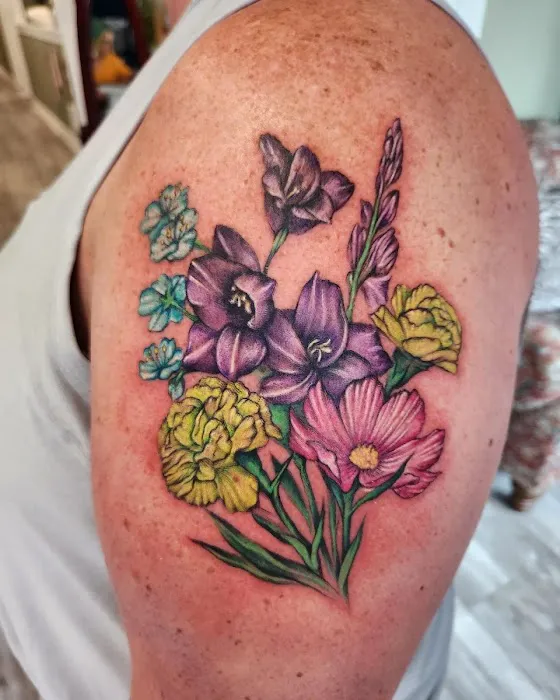 Blue Heron Tattoo 6