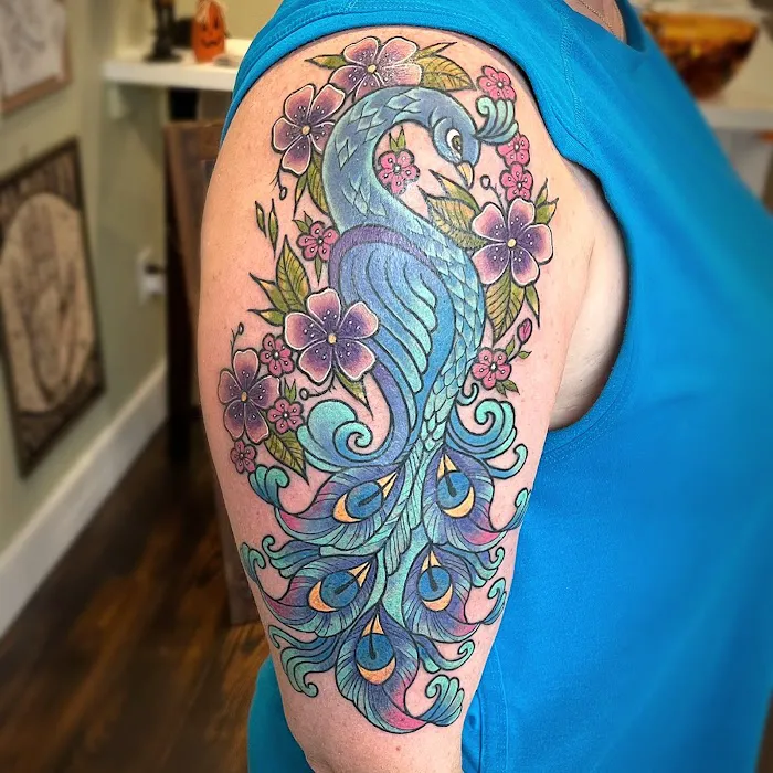 Blue Heron Tattoo 0
