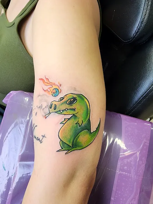 Painted Ivy Tattoo 3