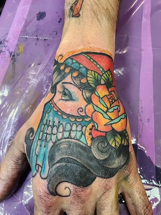 Painted Ivy Tattoo 9
