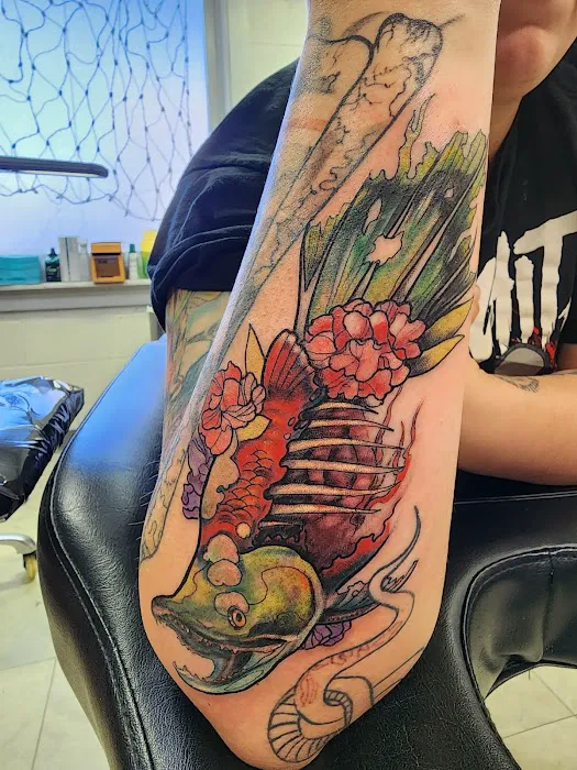 Painted Ivy Tattoo 8