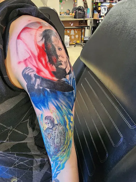 Painted Ivy Tattoo 0