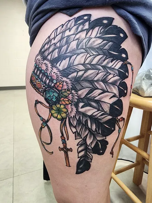 Painted Ivy Tattoo 1