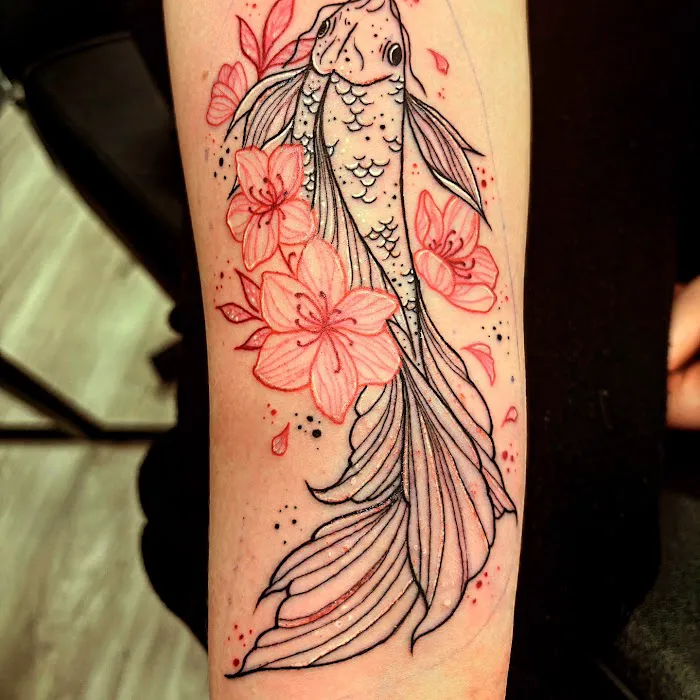 Painted Ivy Tattoo 5