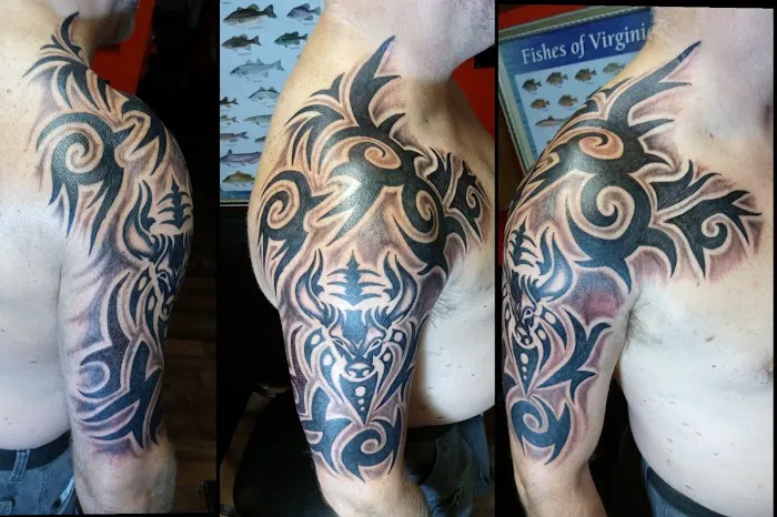 Black Cricket Tattoo 3