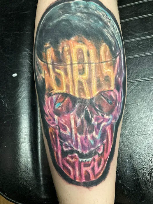 Matte black Tattoo 7