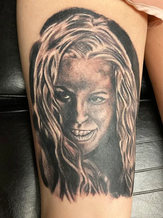 Matte black Tattoo 4