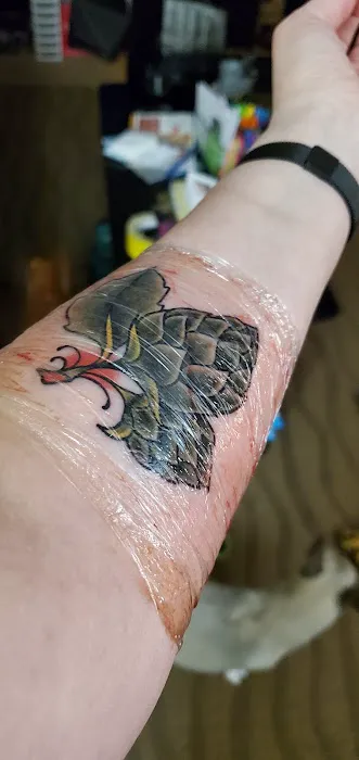 Stay Awhile Tattoo 1