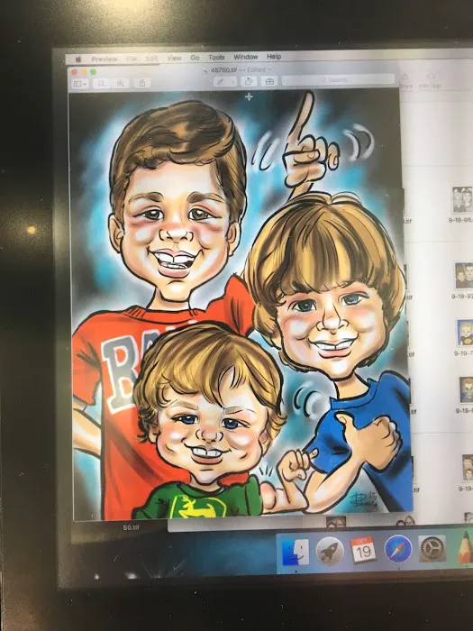 Cosmic Pen Caricatures 2