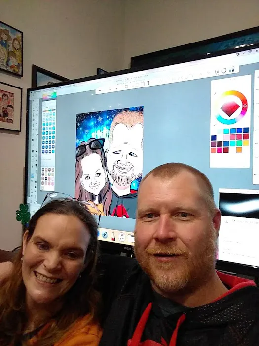 Cosmic Pen Caricatures 1