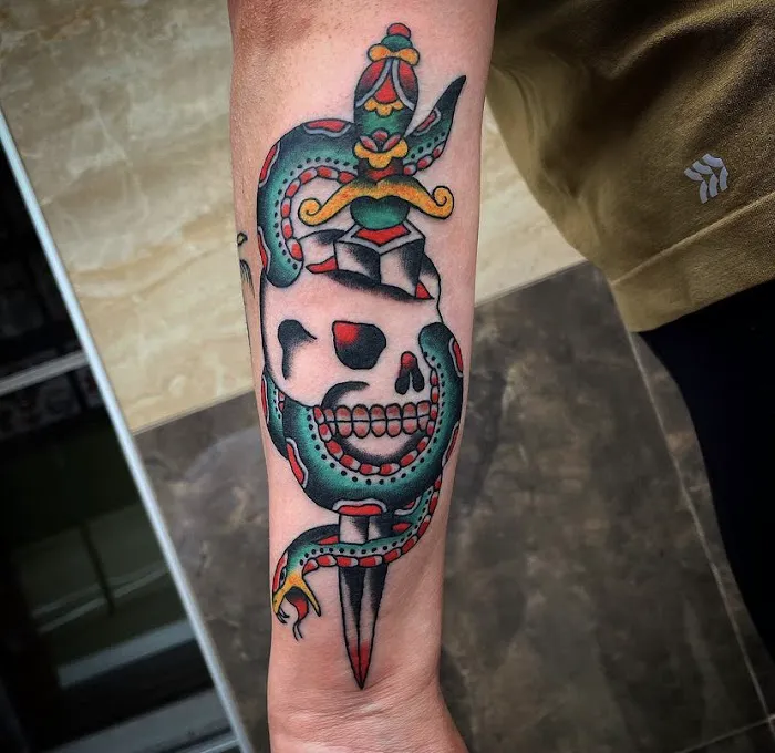 Black Tusk Tattoo 1