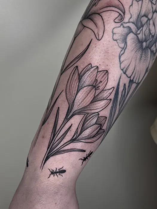 Happy Leaf Tattoo 6