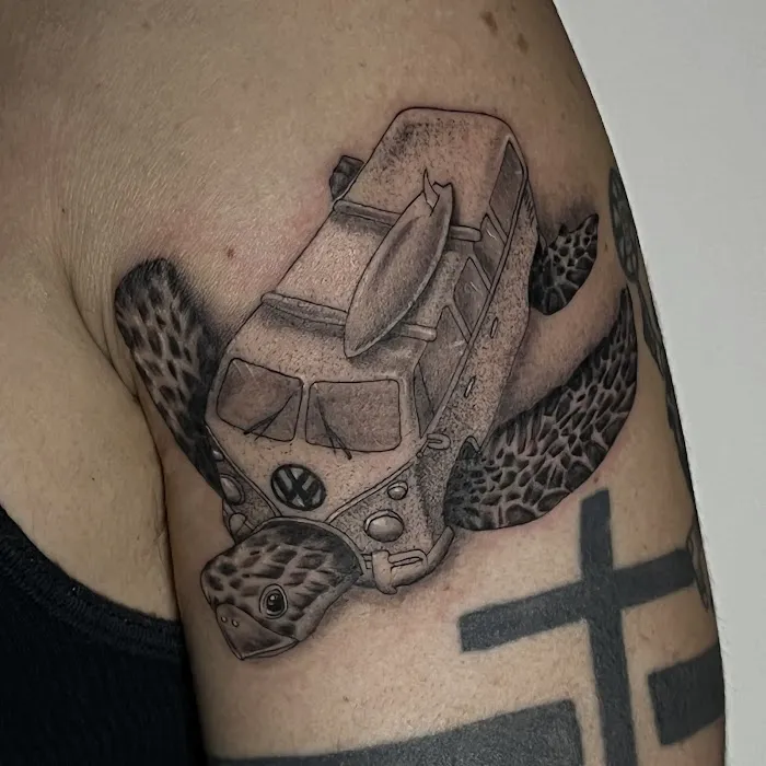 Happy Leaf Tattoo 8