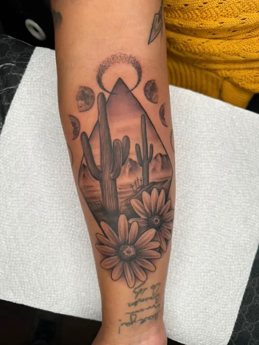 Castle Keep Tattoo 1