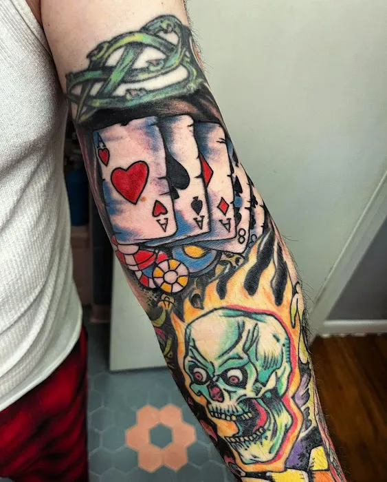 Moon Castle Tattoo 6