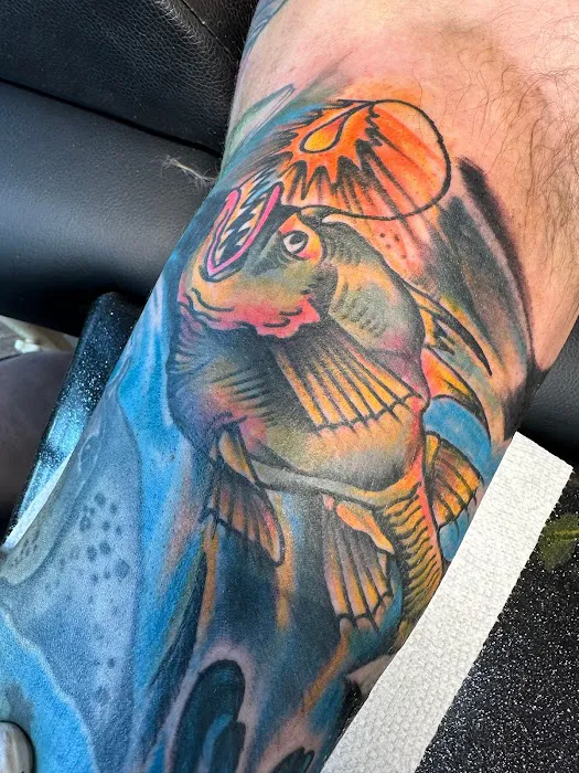 Moon Castle Tattoo 1