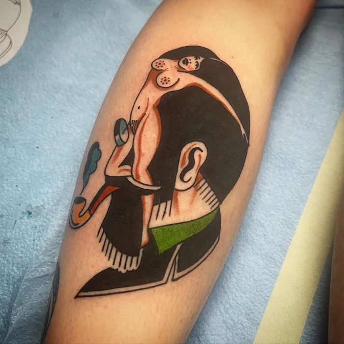 The Wolf and Witch Tattoo 4