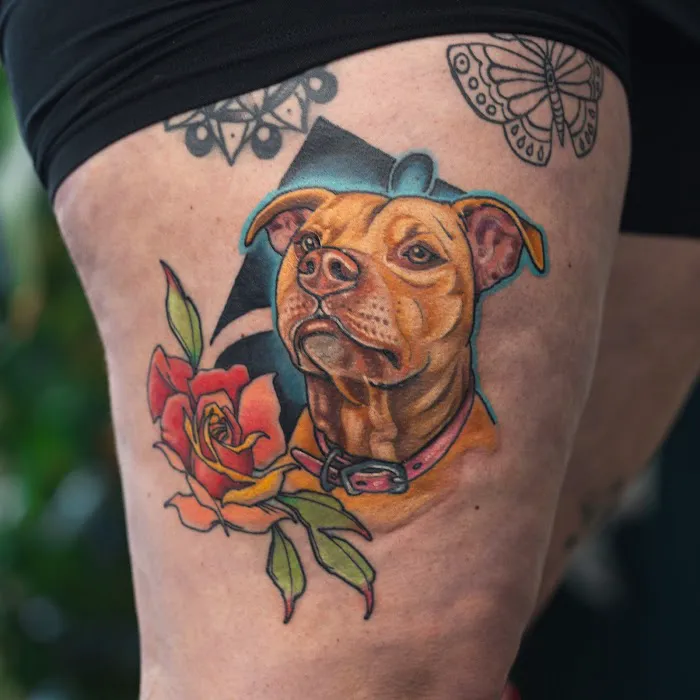 The Wolf and Witch Tattoo 6