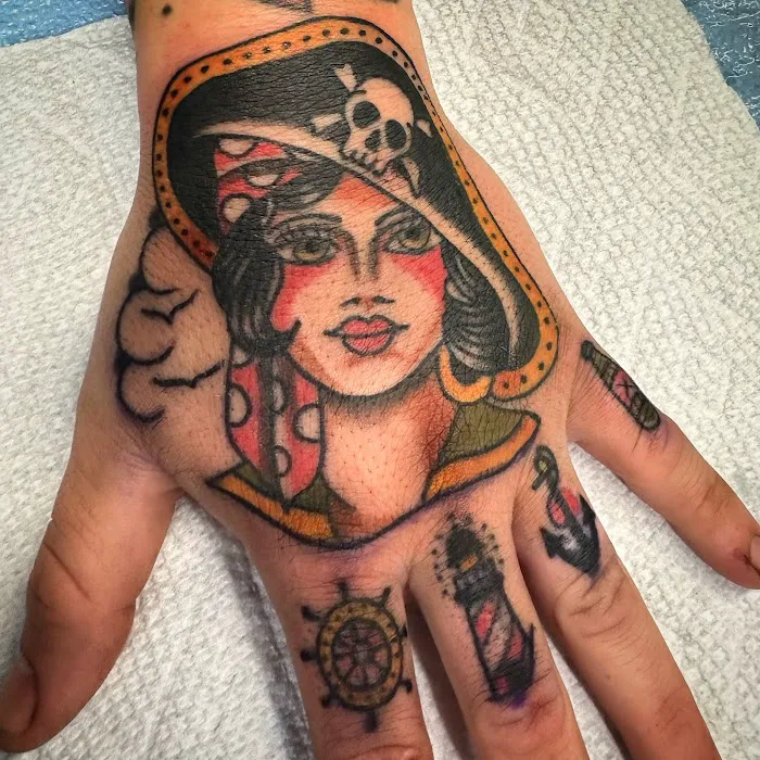 The Wolf and Witch Tattoo 5