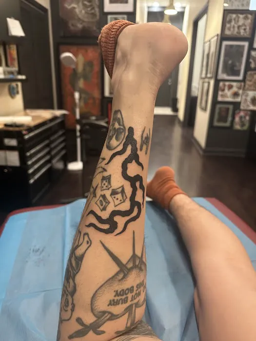 Golden Ghost Tattoo 2