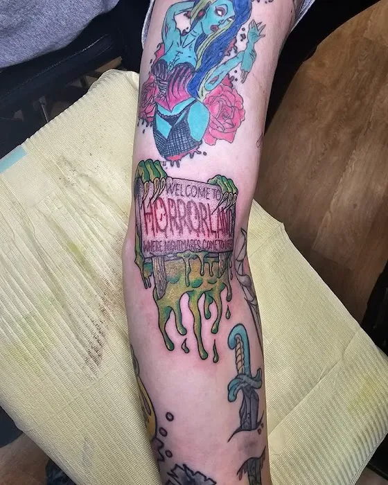 Crescent Moon Tattoo 8
