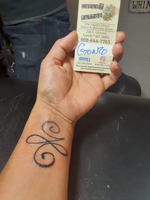 Lucky 7 Tattoo 1