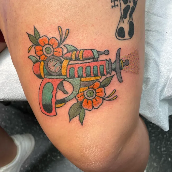 Iron Brush Tattoo 6