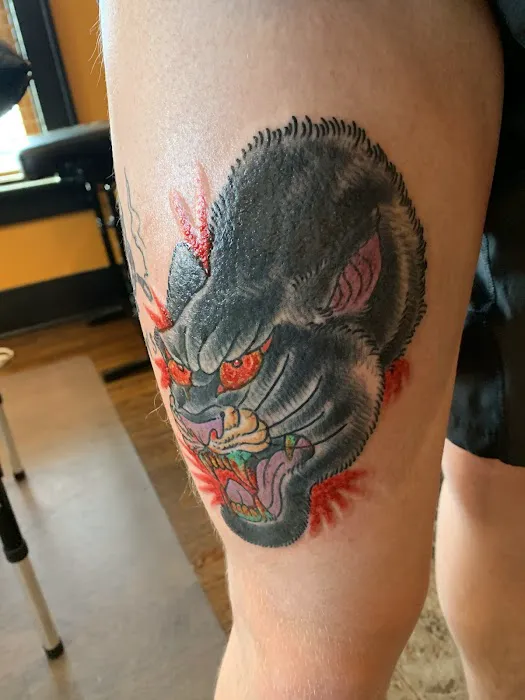 Black Squirrel Tattoo 1