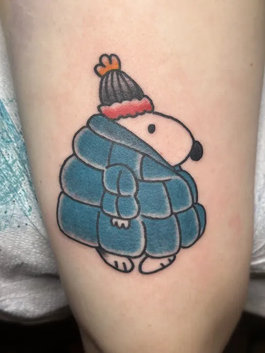 Blue Frog Tattoo 3