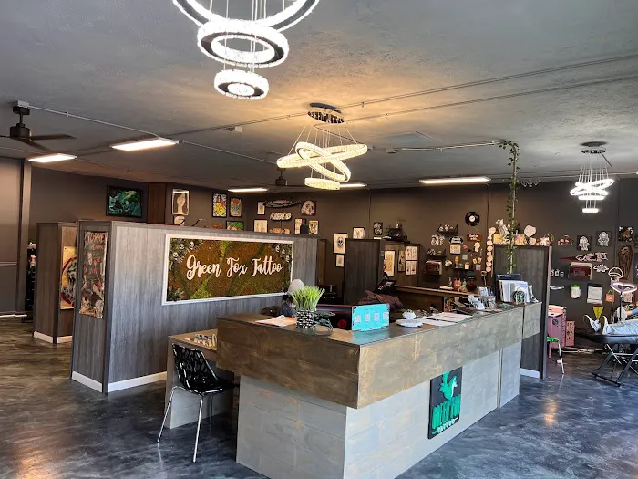 Green Fox Tattoo 3