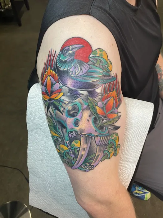 Painted Lady Tattoo 1