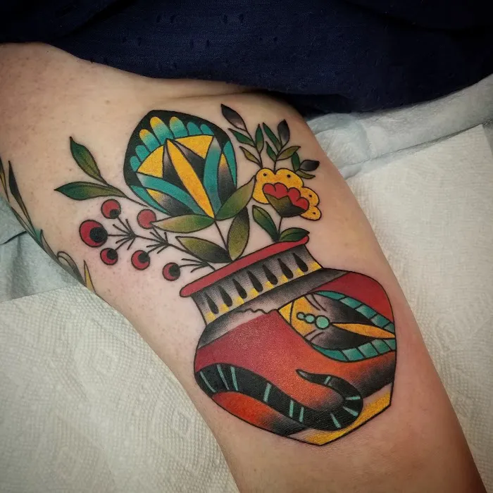 Painted Lady Tattoo 4